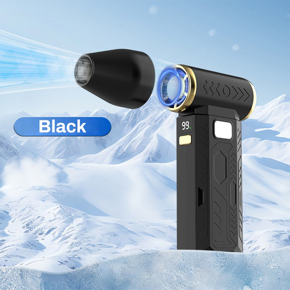 FUKUROU 130000RPM Super Turbo Violent Blower Fan Rechargeable Strong Wind 8000mAh Fast Charging