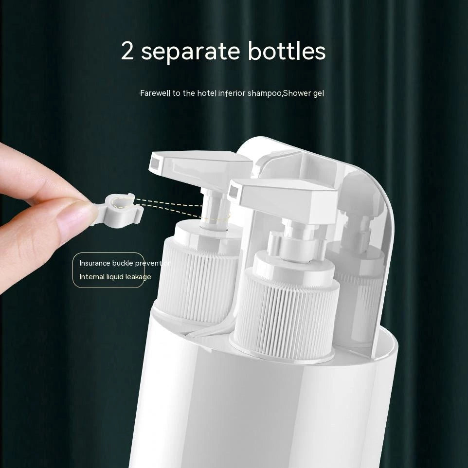 FUKUROU 8in1 Toiletries Travel Kit Wash Cup Bekas Berus Gigi Toothbrush Set Toothpaste Holder Soap Dispenser