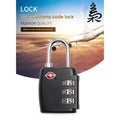 TSA Luggage Lock 3 Digit Password Lock Steel Cable Padlock Travel Suitcase Bag Mangga Beg Bagasi