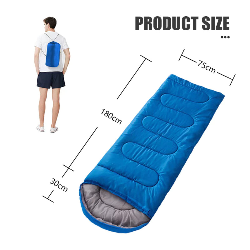 FUKUROU Portable Waterproof Outdoor Camping beg Hiking Travel Sleeping Bag tilam angin Tebal 露营睡袋