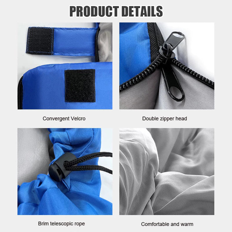 FUKUROU Portable Waterproof Outdoor Camping beg Hiking Travel Sleeping Bag tilam angin Tebal 露营睡袋