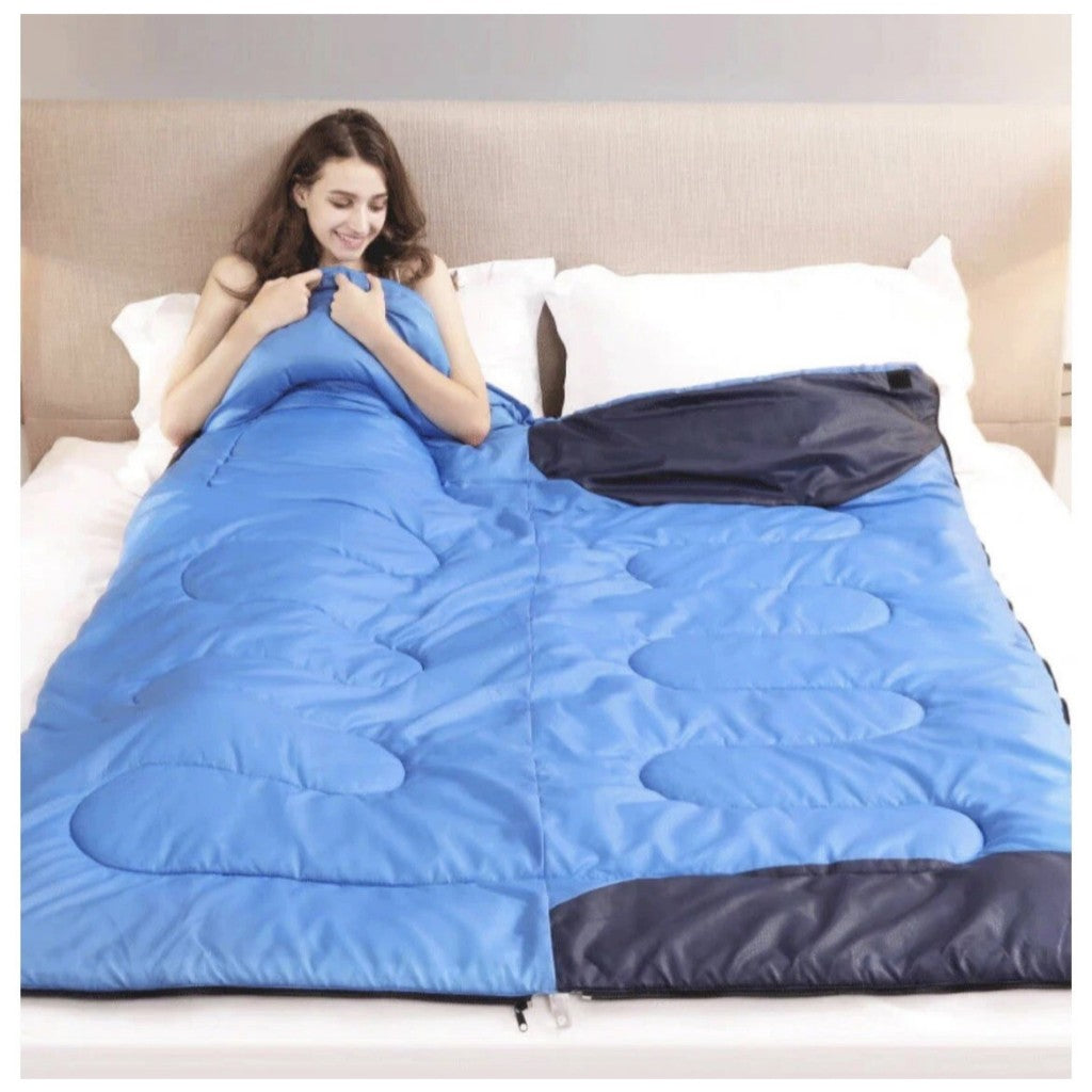 FUKUROU Portable Waterproof Outdoor Camping beg Hiking Travel Sleeping Bag tilam angin Tebal 露营睡袋