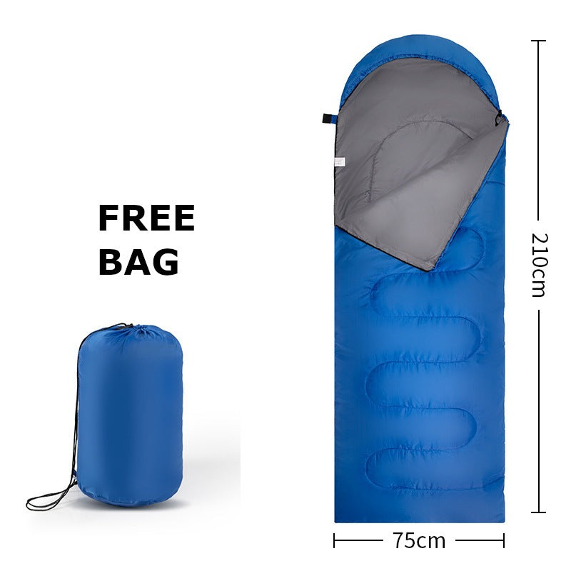 FUKUROU Portable Waterproof Outdoor Camping beg Hiking Travel Sleeping Bag tilam angin Tebal 露营睡袋