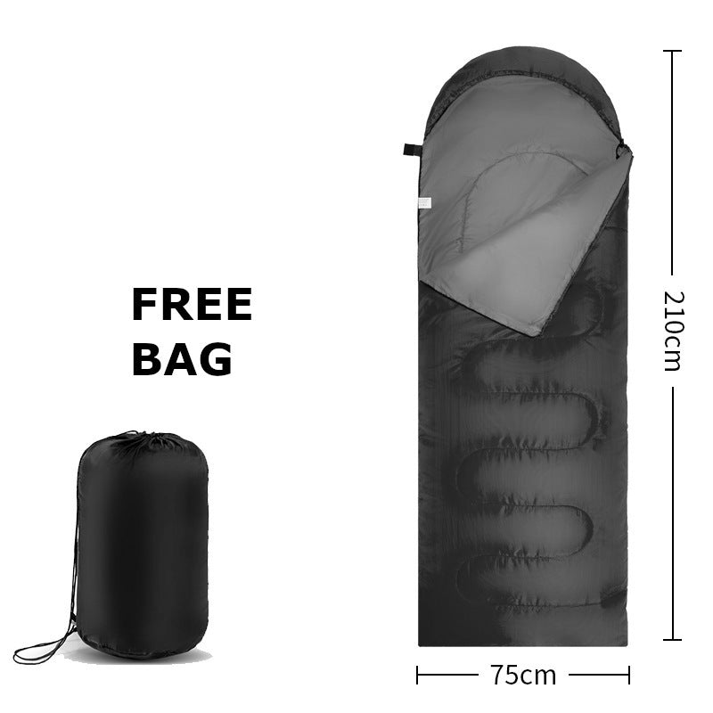 FUKUROU Portable Waterproof Outdoor Camping beg Hiking Travel Sleeping Bag tilam angin Tebal 露营睡袋