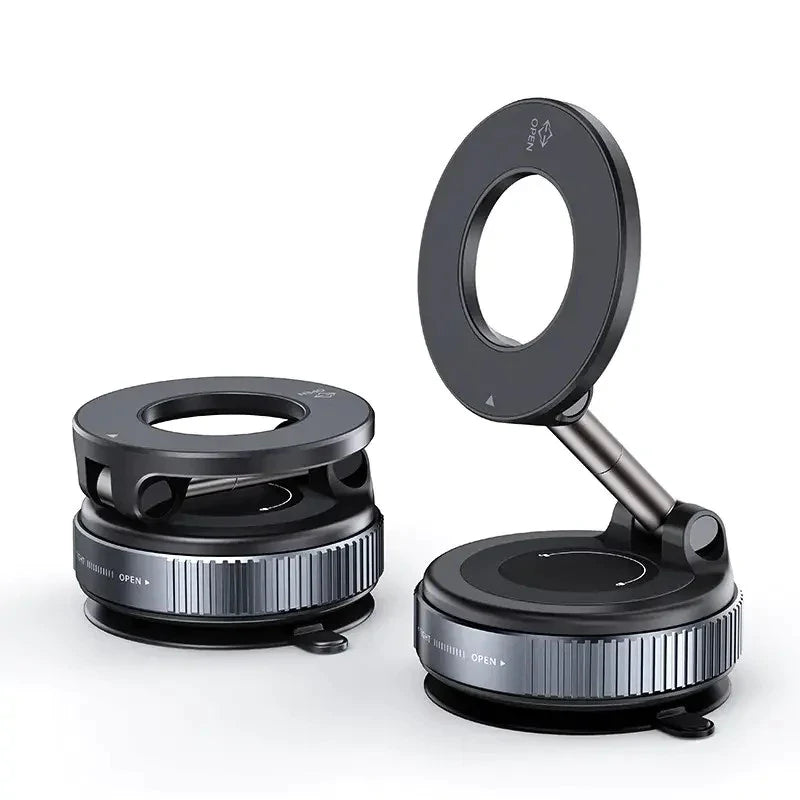 FUKUROU Mobile phone magnetic vacuum car windshield Phone holder 360 hands-free suitable gym mirror