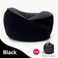 FUKUROU bantal leher travel dewasa Soft Neck Pillow Airplane Brace Cervical Collar Relieves Pain Pressure Spine
