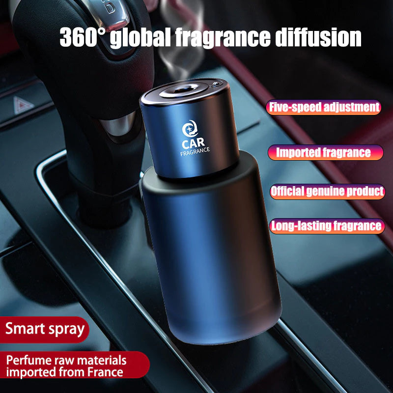 160ML Car Perfume Intelligent Spray Diffuser Fragrance Rechargeable Home Aroma Air Freshener Humidifier Essential Oil