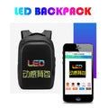 19 Inches LED HD screen backpack Men Bag Pack Bagpack RTZX waterproof Motorcycle driving riding