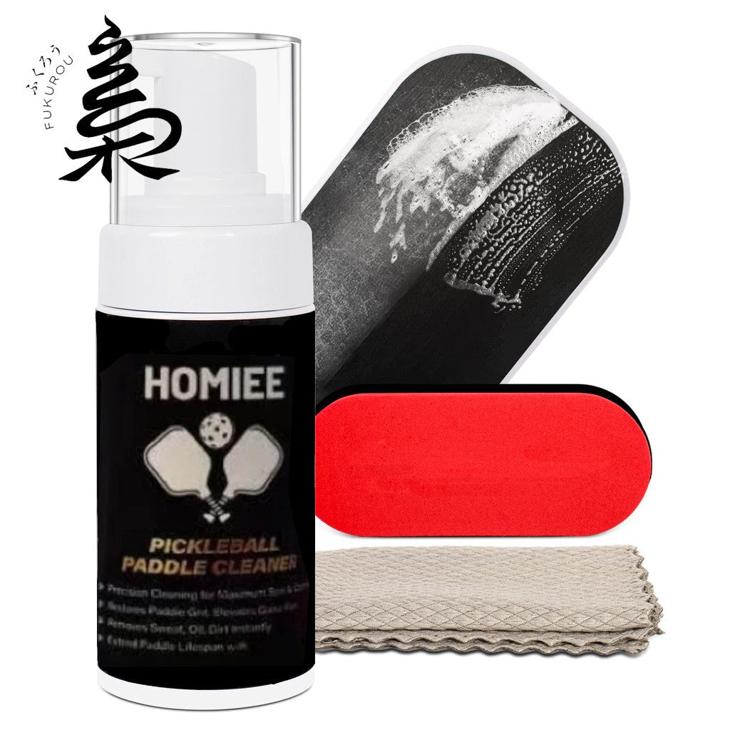 FUKUROU HOMIEE Pickleball Paddle Cleaner Powerful Foam Cleaner Spray for Stain Dirt Removal 匹克球拍清洁剂