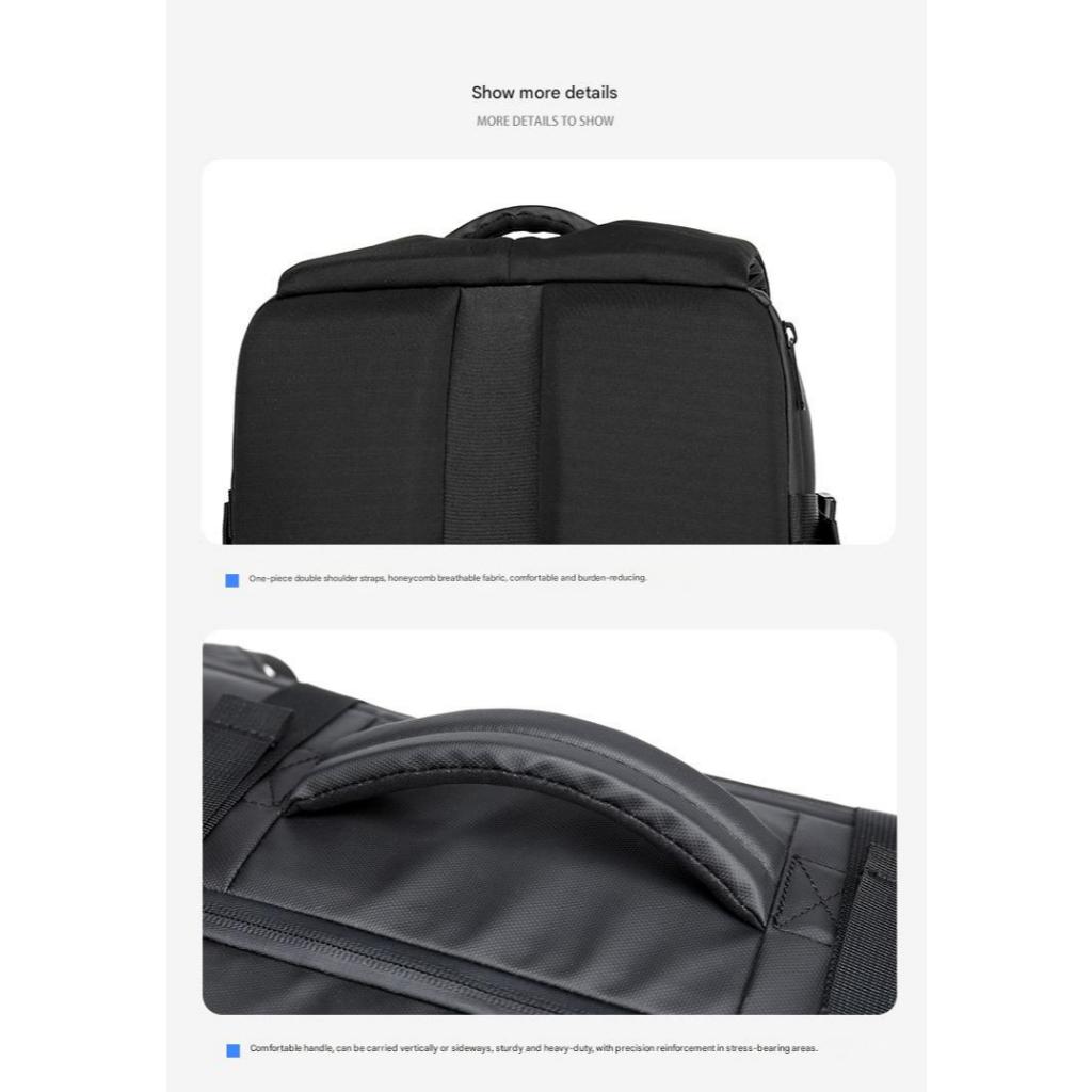 19 Inches LED HD screen backpack Men Bag Pack Bagpack RTZX waterproof Motorcycle driving riding