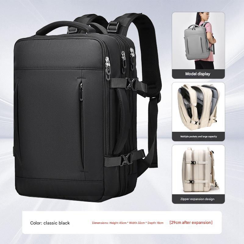 Large Capacity bag travel bagpack Waterproof Expandable backpack Weekender Beg Woman Men 大容量旅行包背包