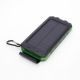 FUKUROU Solar Powerbank 20000mAh Outdoor Solar Energy Waterproof Camping Tool External Battery Solar Power Bank With LED