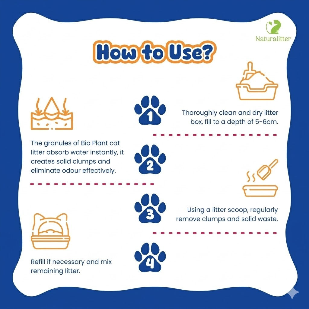 NATURALITTER Tofu Cat Litter 6L Pasir Kucing Flushable Fast Clumping Odour Control Habuk Rendah