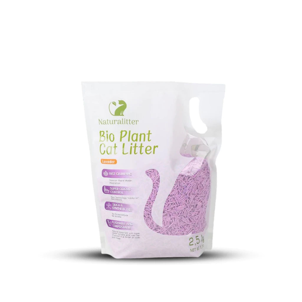 NATURALITTER Tofu Cat Litter 6L Pasir Kucing Flushable Fast Clumping Odour Control Habuk Rendah