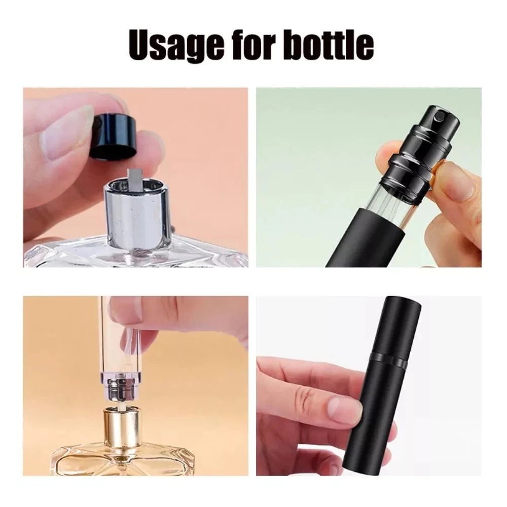 5ml Refillable Perfume Bottle Travel Portable Spray Atomizer Botol Minyak Wangi Kosong Mini